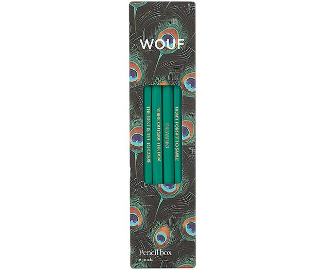 Set matite Peacock 6 pz Westwing