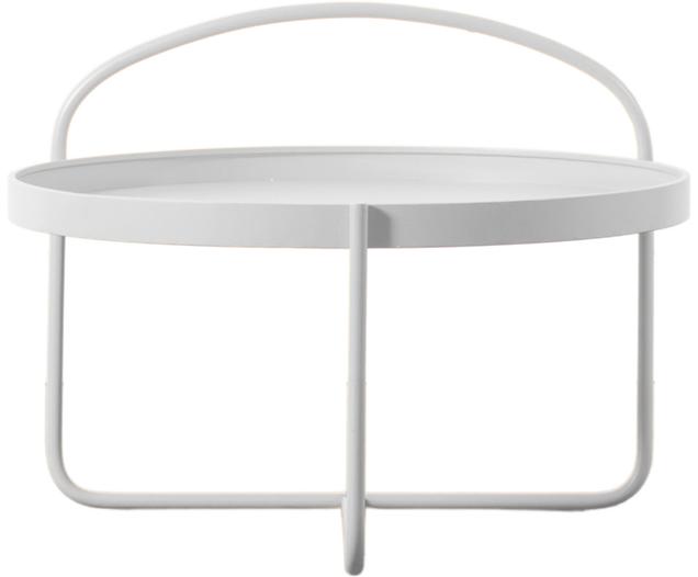 Table basse ronde blanche Melbury Westwing