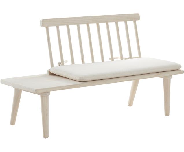 Banc pour enfants avec coussin d'assise Vimmerby