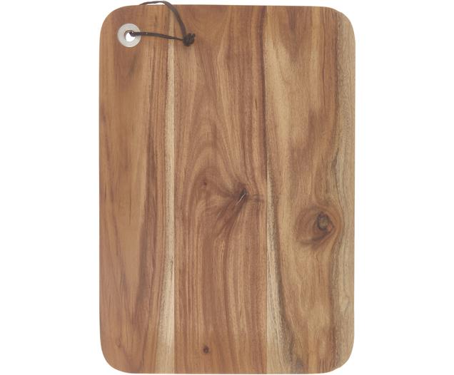 Stallion Tagliere in legno di acacia A4 210 x 297 x 30 mm