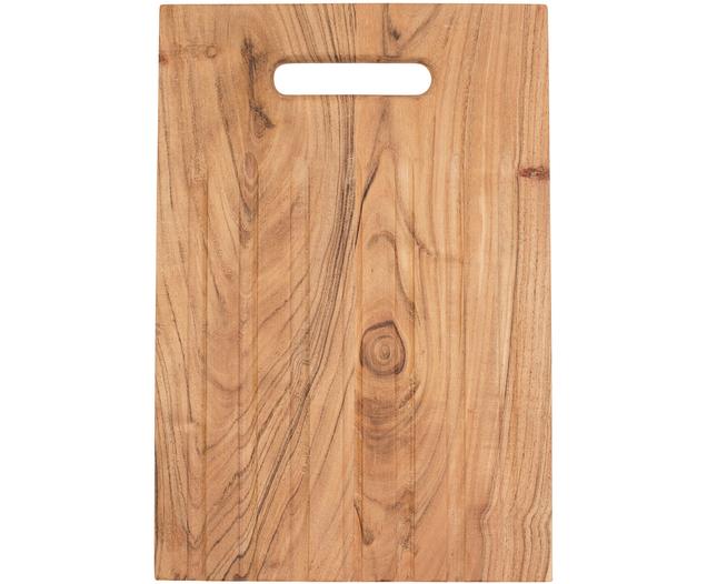 Planche à découper en bois d'acacia Bert, 25 x 38 cm
