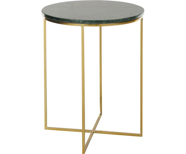 Runder Marmor-Beistelltisch Alys