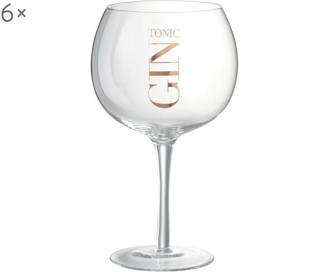 Gin Tonic Glaser Mit Aufschrift 6 Stuck Westwingnow