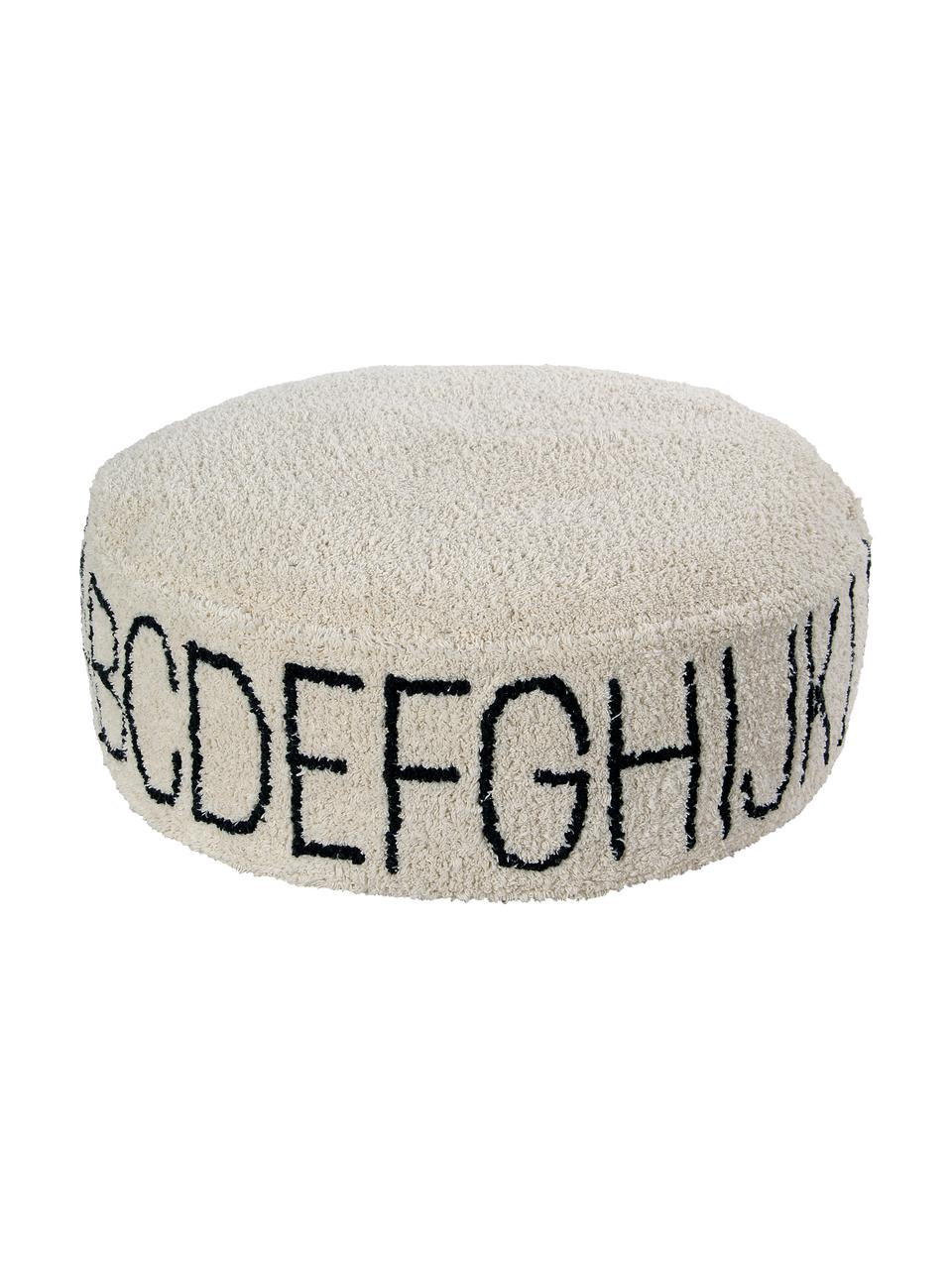 Coussin de sol rond en peluche ABC Coussin de sol rond en peluche ABC