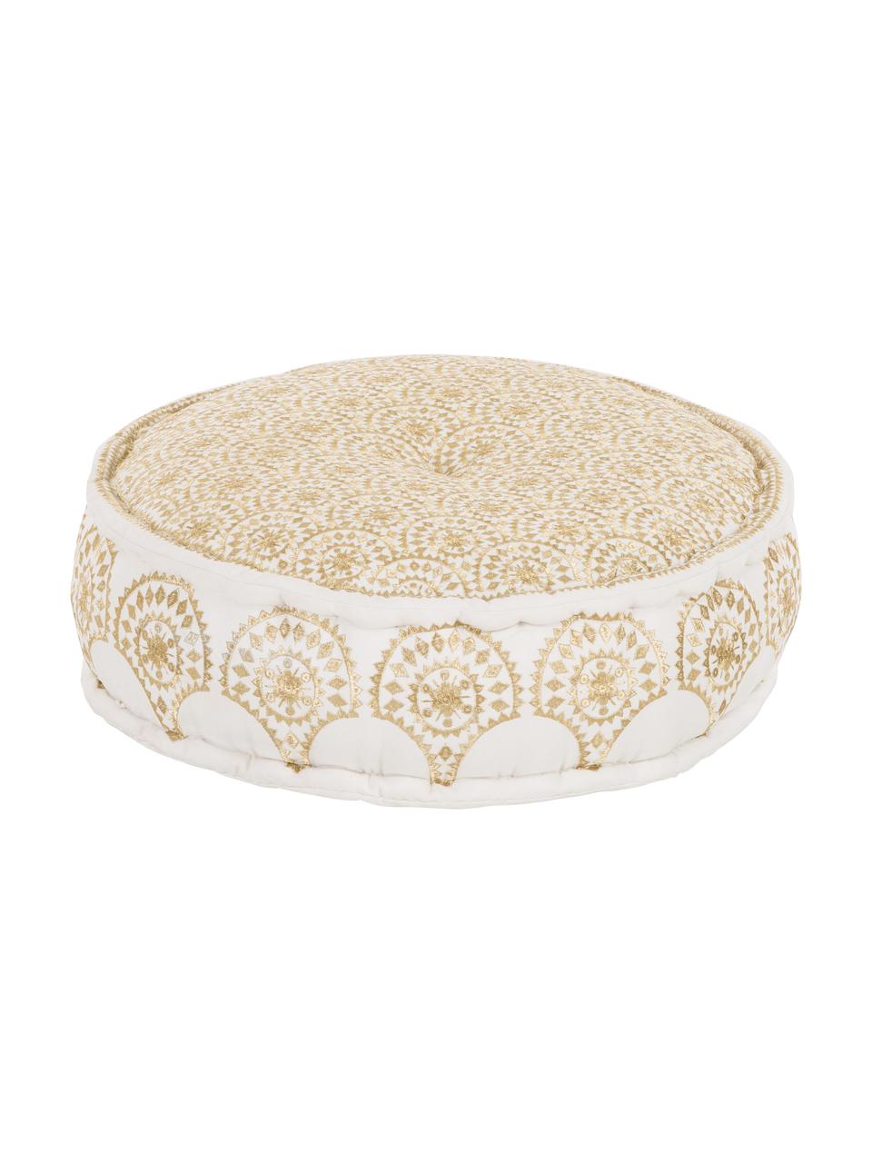 Coussin de sol rond brodé Casablanca Coussin de sol rond brodé Casablanca