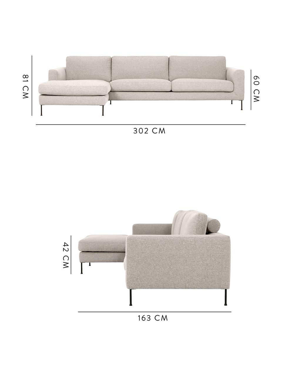 Divano Angolare 4 Posti In Tessuto Beige Cucita Westwingnow
