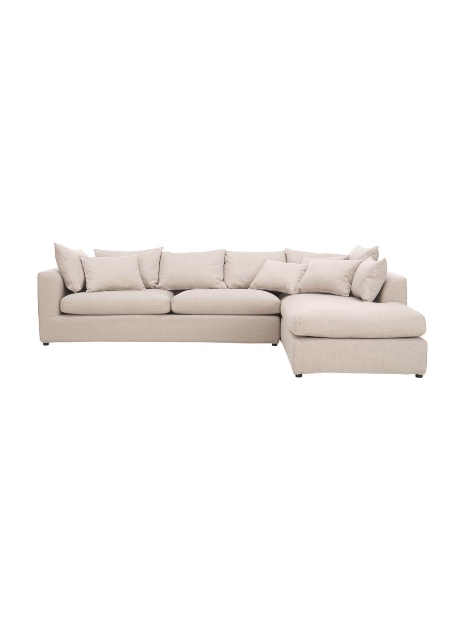 Divano Angolare In Tessuto Beige Zach Westwingnow