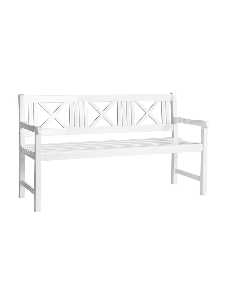Banc De Jardin En Bois Blanc Rosenborg Westwingnow