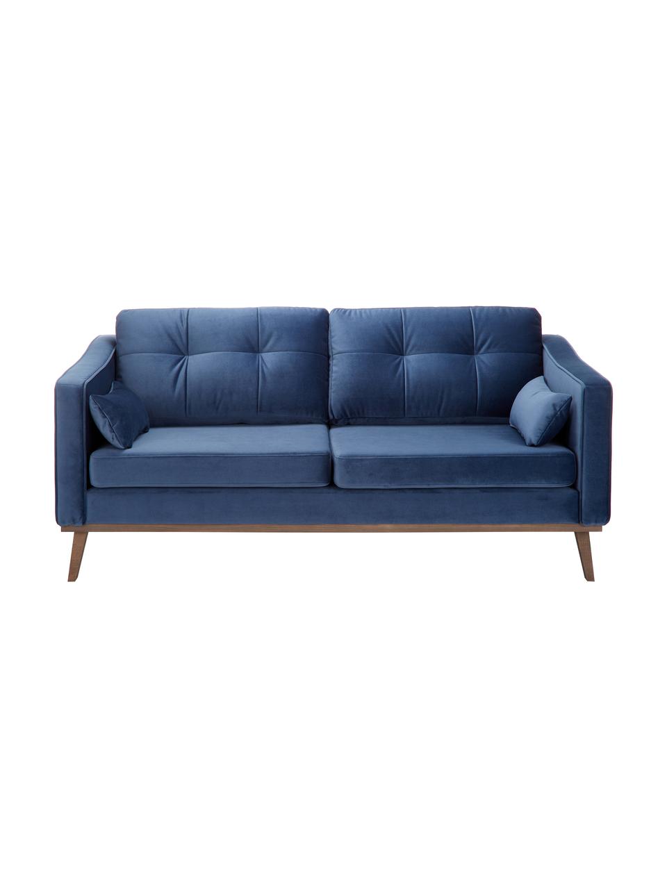 Divano 2 Posti In Velluto Blu Navy Alva Westwingnow