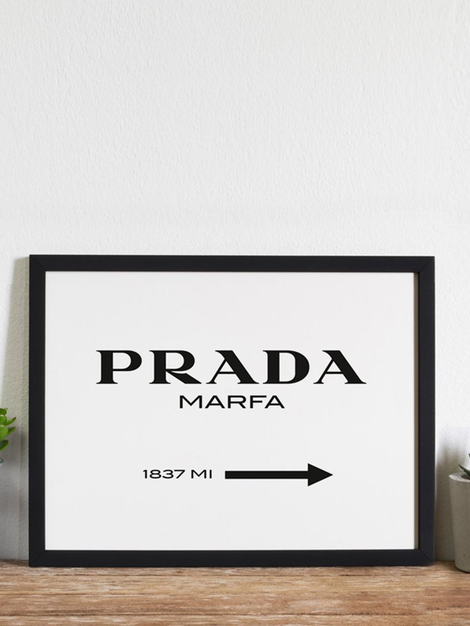 Stampa Digitale Incorniciata Prada Marfa Westwingnow