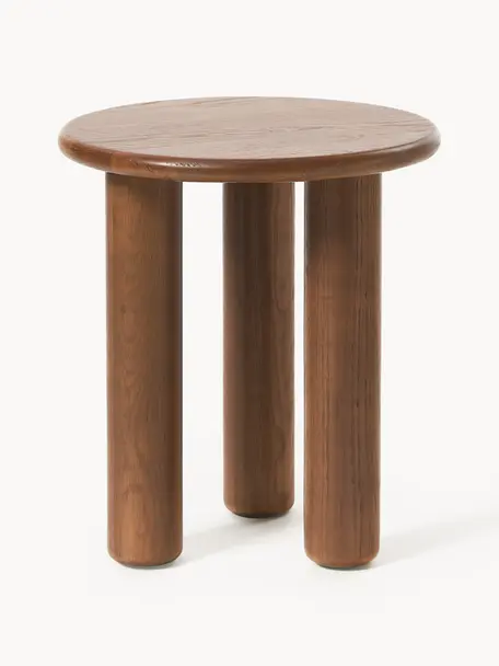 Kovová taburetka Banu, Masívne dubové drevo, lakované
Tento výrobok je vyrobený z dreva s certifikátom FSC®, ktoré pochádza z udržateľných zdrojov, Orechové drevo, Ø 40 x V 45 cm