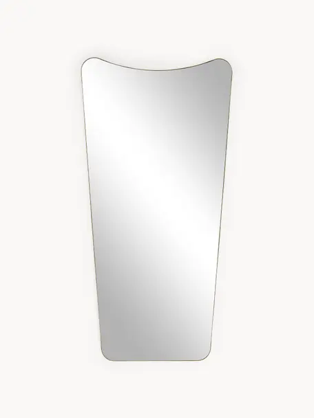 Nástěnné zrcadlo Goldie, Zlatá, Š 70 cm, V 140 cm