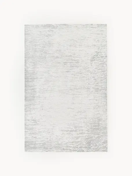 Ručně všívaný žakárový bavlněný koberec Imani, Světle šedá, Š 120 cm, D 180 cm (velikost S)