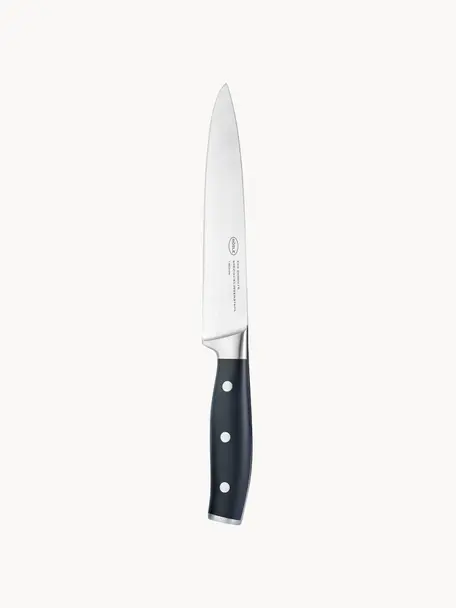 Nôž na mäso Tradition, Strieborná, čierna, D 31 cm