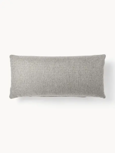 Coussin de canapé Sofia, Tissu gris, larg. 30 x long. 70 cm