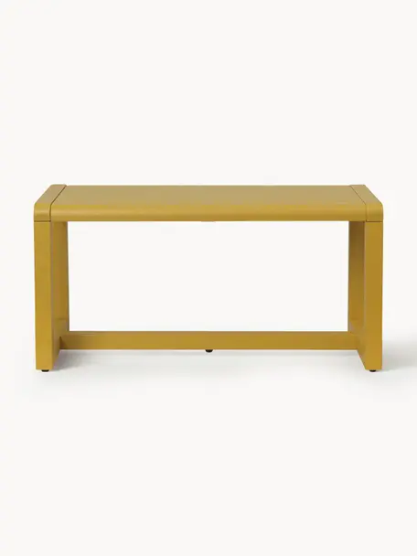 Banc en bois pour enfant Little Architect, Bois de frêne, placage en frêne, MDF

Ce produit est fabriqué à partir de bois certifié FSC® issu d'une exploitation durable, Jaune moutarde, larg. 62 x prof. 30 cm