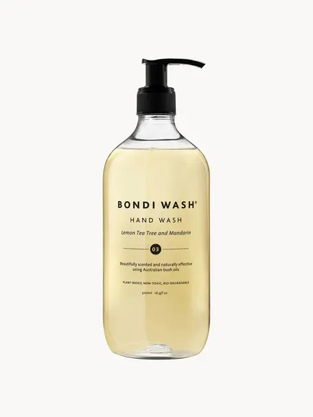 Savon pour les mains Bondi (Lemon Tea Tree & Mandarin), 500 ml, Arbre à thé citronné & mandarine, 500 ml