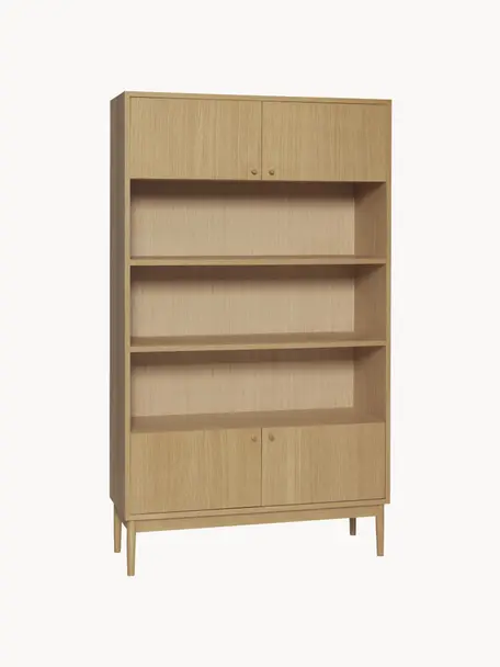 Étagère en chêne Prime, Placage en bois de chêne, bois de chêne

Ce produit est fabriqué à partir de bois certifié FSC® issu du développement durable, Bois, larg. 100 x haut. 170 cm