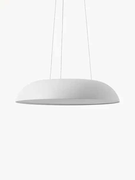 Lampa wisząca LED z funkcją przyciemniania Maggiolone, Biały, Ø 60 x W 12 cm