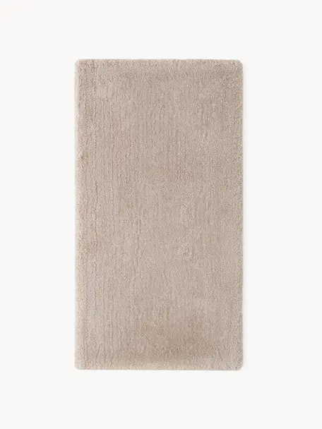 Načechraný koberec s vysokým vlasem Leighton, Béžovo-hnědá, Š 120 cm, D 180 cm (velikost S)