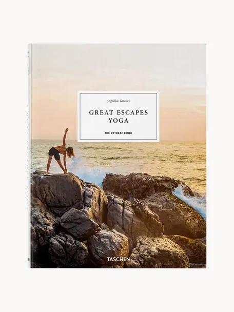 Geïllustreerd boek Great Escapes Yoga, Papier, hardcover, Yoga, B 24 x H 30 cm