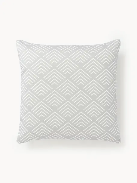 Housse de coussin 40x40 avec motif graphique Milano, 100 % polyacrylique

Le matériau est certifié STANDARD 100 OEKO-TEX®, 2016OKO494, AITEX, Gris clair, blanc, larg. 40 x long. 40 cm