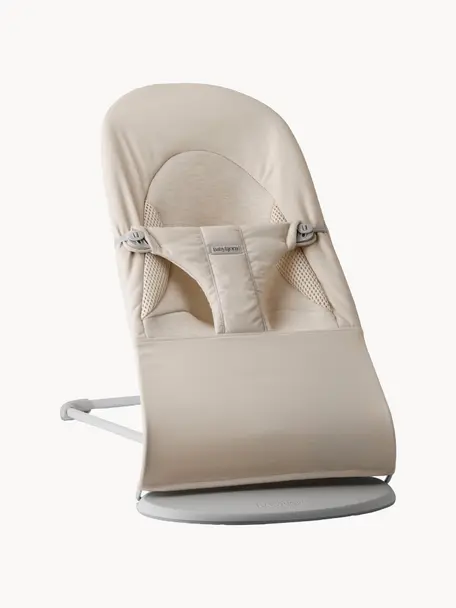 Babywippe Balance Soft, Gestell: 79 % Metall, 21 % Kunstst, Hellbeige, B 35 x T 56 cm