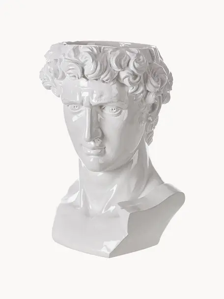 Dekorace Olympus, Polyresin, Bílá, Š 29 cm, V 40 cm