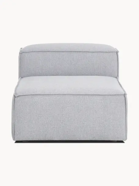 Módulo central sofá Lennon, Tapizado: 100% poliéster Alta resis, Estructura: madera contrachapada de p, Patas: plástico, Tejido gris, An 89 x F 119 cm