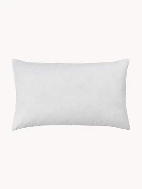 Garnissage de coussin avec remplissage de plumes Comfort, tailles variées, Blanc, larg. 30 x long. 50 cm