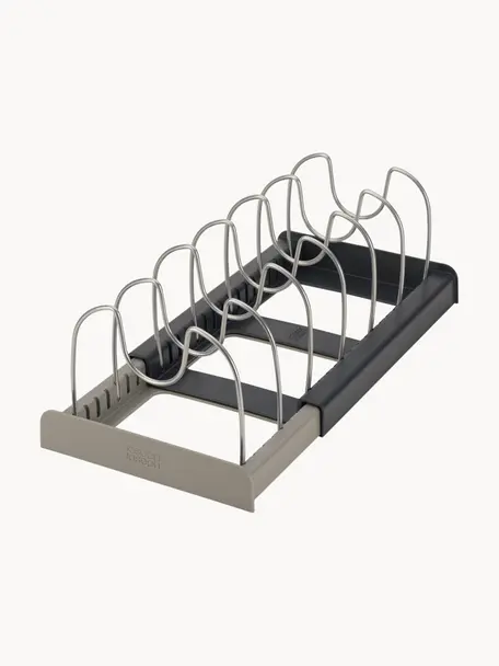 Organizador de utensilios de cocina DrawerStore, Plateado, tonos grises, An 20 x L 31 cm