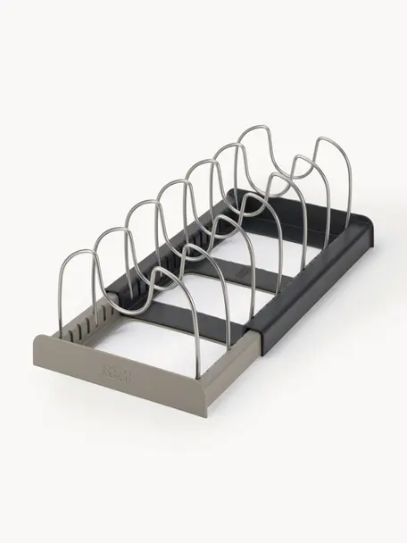 Organizador de utensilios de cocina DrawerStore, Plateado, tonos grises, An 20 x L 31 cm