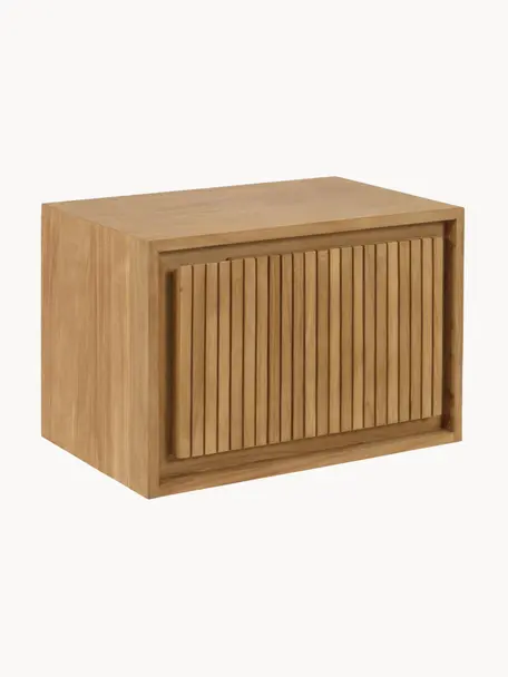 Koupelnová skříňka pod umyvadlo z masivního teakového dřeva Taciana, Š 60 cm, Teakové dřevo, Teakové dřevo, Š 60 cm, V 40 cm