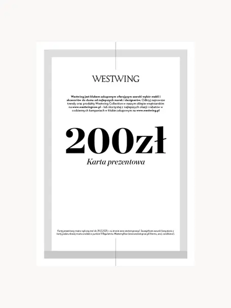 Karta prezentowa do wydrukowania, Cyfrowa karta podarunkowa, po wykonaniu płatności otrzymasz e-mail z linkiem do twojej karty podarunkowej
Po prostu zapisz plik PDF i wydrukuj, Biały, szary, 200