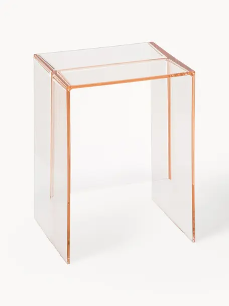 Tavolino di design Max-Beam, Plastica, Peach, Larg. 33 x Alt. 47 cm