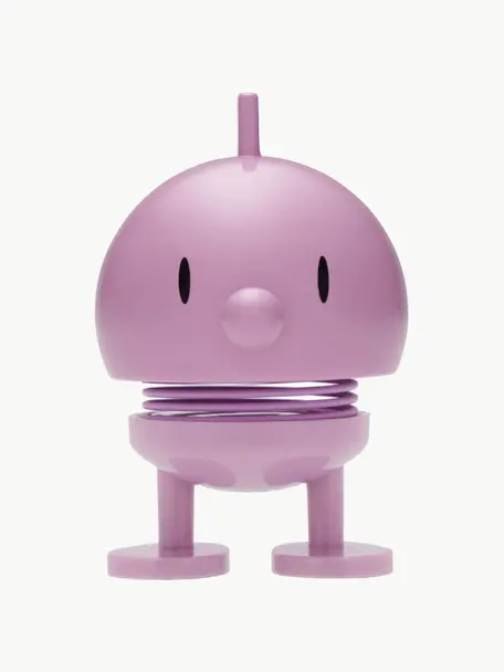 Figura decorativa Bumble, 8 cm, Plástico, Lavanda, Ø 5 cm