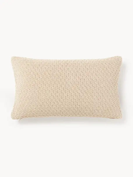 Housse de coussin 30x50 en chenille Everly, 100 % polyester (recyclé), certifié GRS

Le matériau est certifié selon STANDARD 100 by OEKO-TEX®, 11.HIN.00050, Beige clair, larg. 30 x long. 50 cm