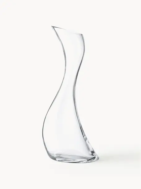 Carafe en verre de forme organique Cobra, 750 ml, Verre, Transparent, 750 ml