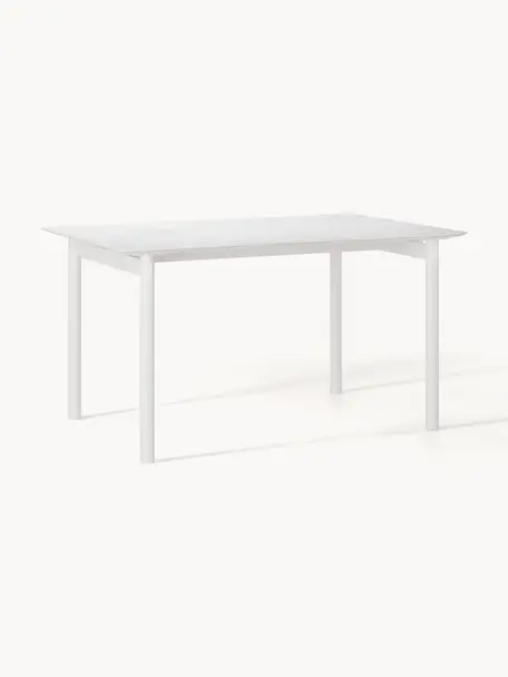 Table Mavi, tailles variées, Blanc, larg. 140 x prof. 90 cm