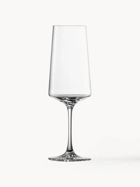 Flûtes à champagne en cristal Echo, 4 pièces, Verre cristal Tritan

Apportez l'éclat du cristal à votre table ! Ce verre est d'une transparence exceptionnelle et d'un poids agréable, ce qui lui donne une sensation de qualité et un aspect élégant. De plus, les coupes fines rendent chaque pièce unique, en faisant un objet à la fois pratique et esthétique, Transparent, Ø 7 x haut. 23 cm, 400 ml