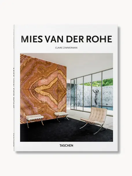 Album Mies van der Rohe, Papier, twarda okładka, Mies van der Rohe, S 21 x W 26 cm