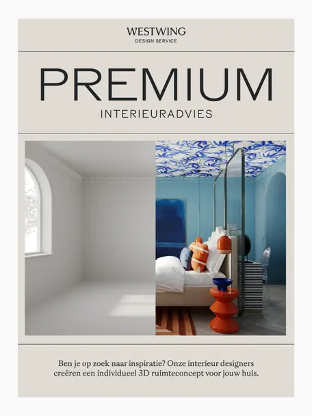 Premium advies voor jouw kamer, Digitale voucher.
Na ontvangst van je bestelling nemen wij onmiddellijk contact met je op om een afspraak te maken voor een telefonisch consult met jouw persoonlijke interieurexpert., Westwing Studio | Premium advies voor jouw kamer, Woonruimte(s)