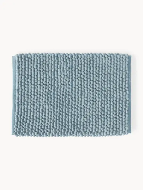 Tapis de bain doux Brady, 68 % polyester certifié GRS, 32 % coton

Le matériau est certifié STANDARD 100 OEKO-TEX®, 21.HIN.55987, HOHENSTEIN HTTI, Gris-bleu, larg. 50 x long. 70 cm