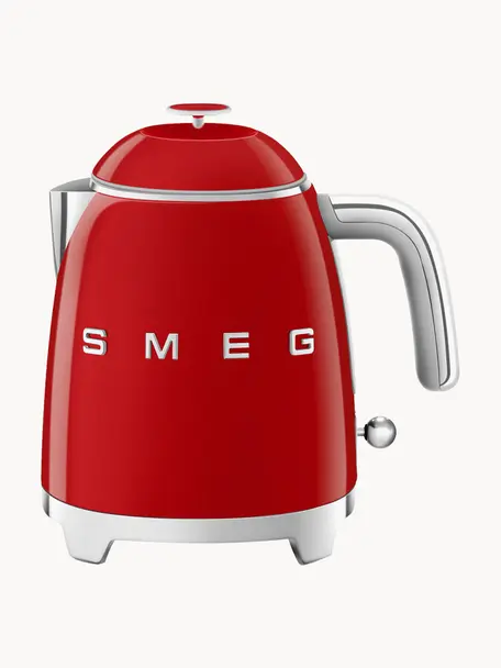 Hervidor 50's Style, 800 ml, Acero inoxidable pintado, Rojo, An 20 x Al 20 cm
