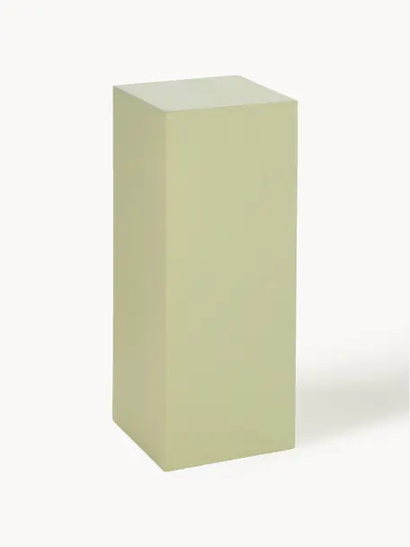 Colonna decorativa Smash, Pannello di fibra a media densità (MDF), Verde chiaro, Larg. 20 x Alt. 50 cm