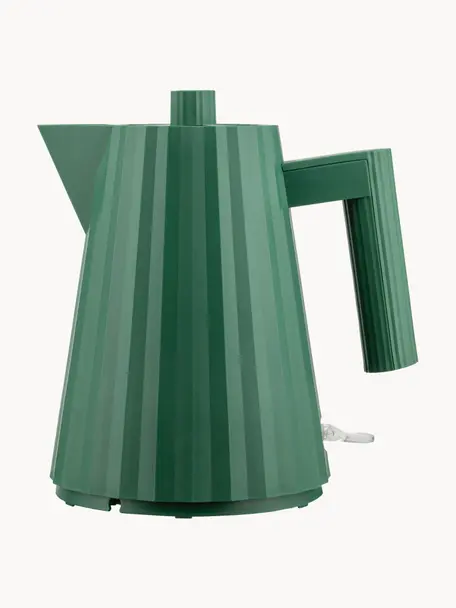 Bouilloire à surface striée Plissé, 1 L, Résine thermoplastique, Vert foncé, larg. 21 x haut. 20 cm