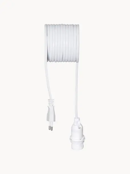 Stromkabel Bluum, Kunststoff, Weiß, L 350 cm