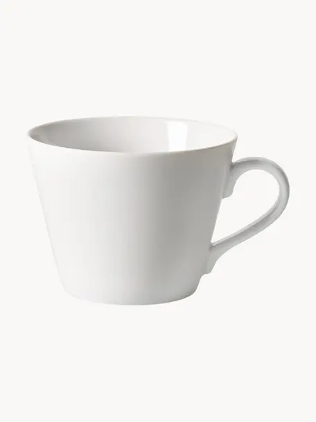 Tasse à café en porcelaine Organic, Porcelaine résistante, Blanc, Ø 10 x haut. 7 cm, 270 ml