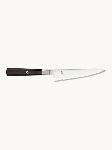 Cuchillo Shotoh Miyabi, Plateado, madera oscura, L 27 cm