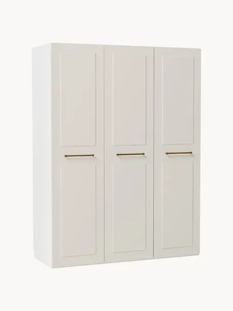 Modulární skříň s otočnými dveřmi Charlotte, šířka 150 cm, více variant, Béžová, Interiér Classic, Š 150 x V 200 cm